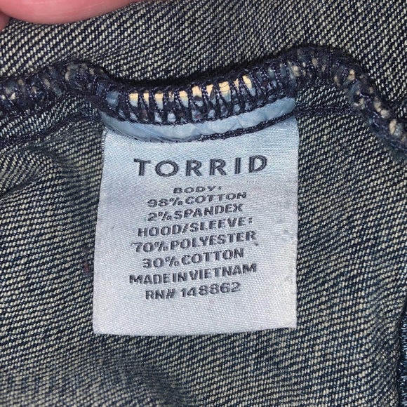 Denim French Terry Jacket - Picture 14 of 16